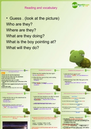 高中英语 Module3 reading and vocabulary课件 外研版必修5 课件