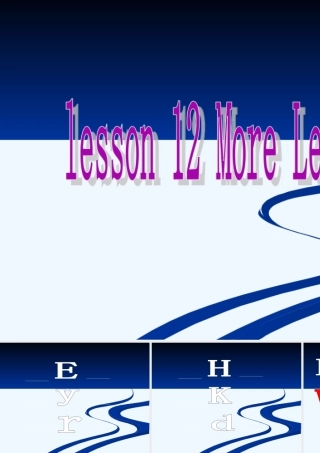 lesson-12-More-Letters