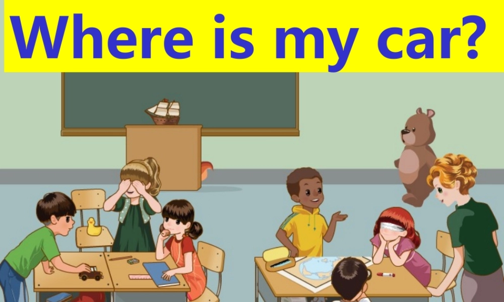 Where-is-my-car-A-Let's-learn