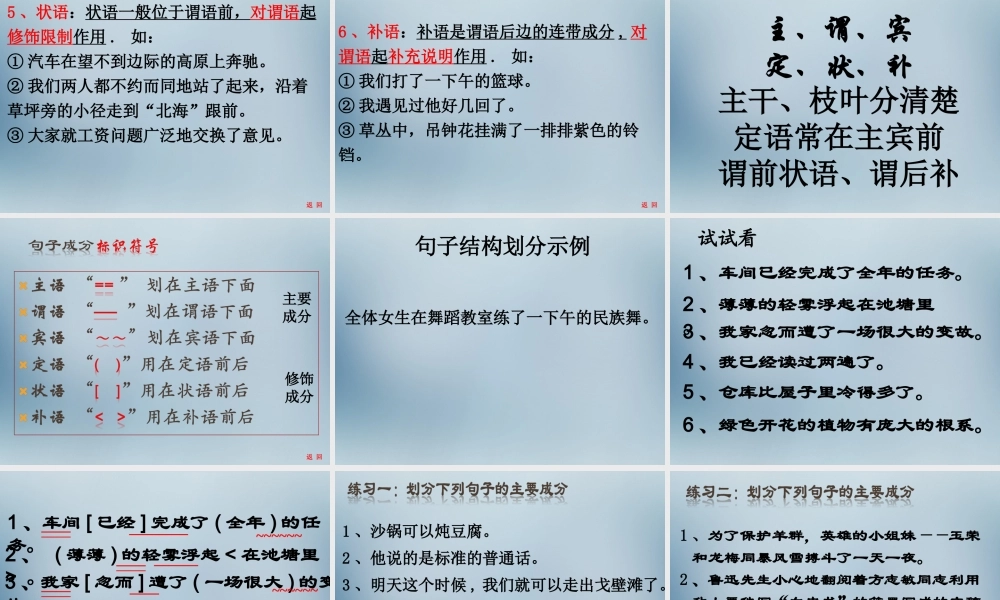 高考语文语文语法基础复习课件