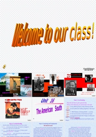 高二英语课件Unit16 The United States of America (reading) 新人教版 课件