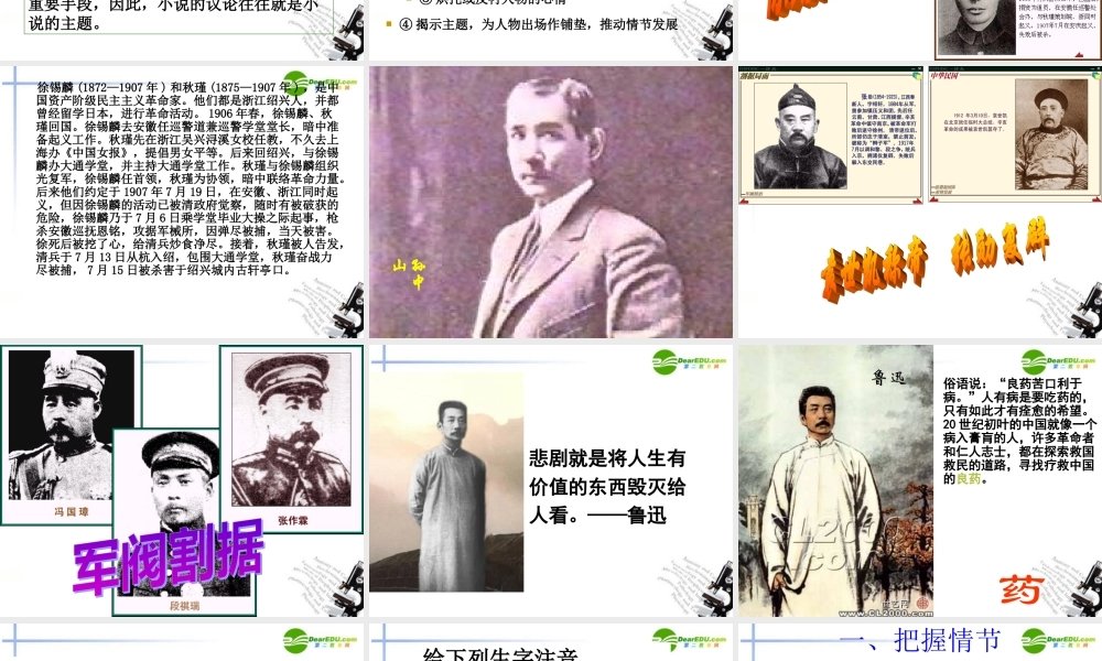 高中语文(药)课件 人教版第四册 课件