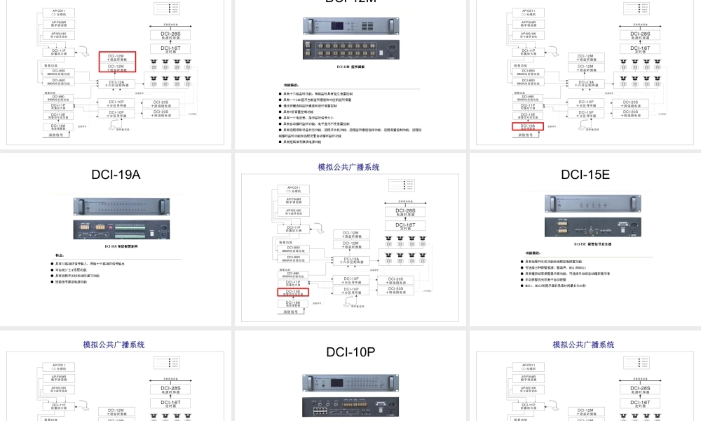 公共广播系统培训课件