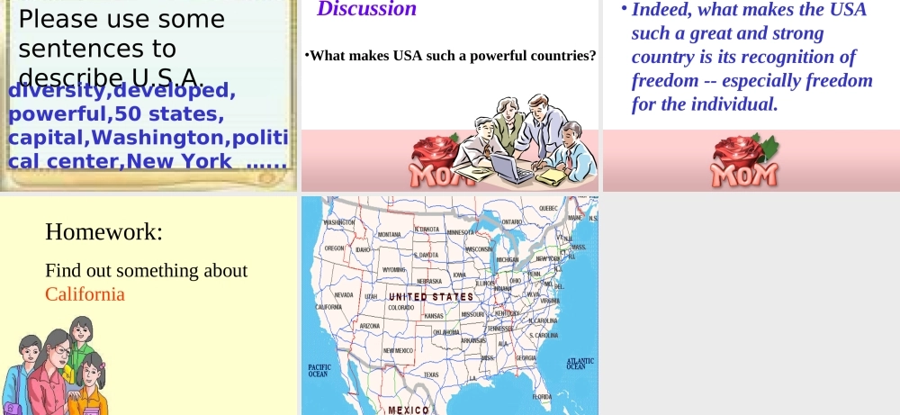 高中英语Unit1 A land of diversity--warming up 2ppt 课件