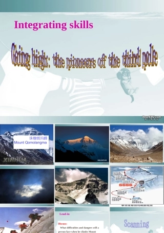 高三英语Unit2 integrating reading课件