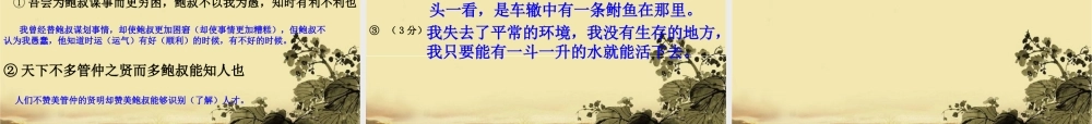 高考语文 文言文的翻译专题复习课件2 课件
