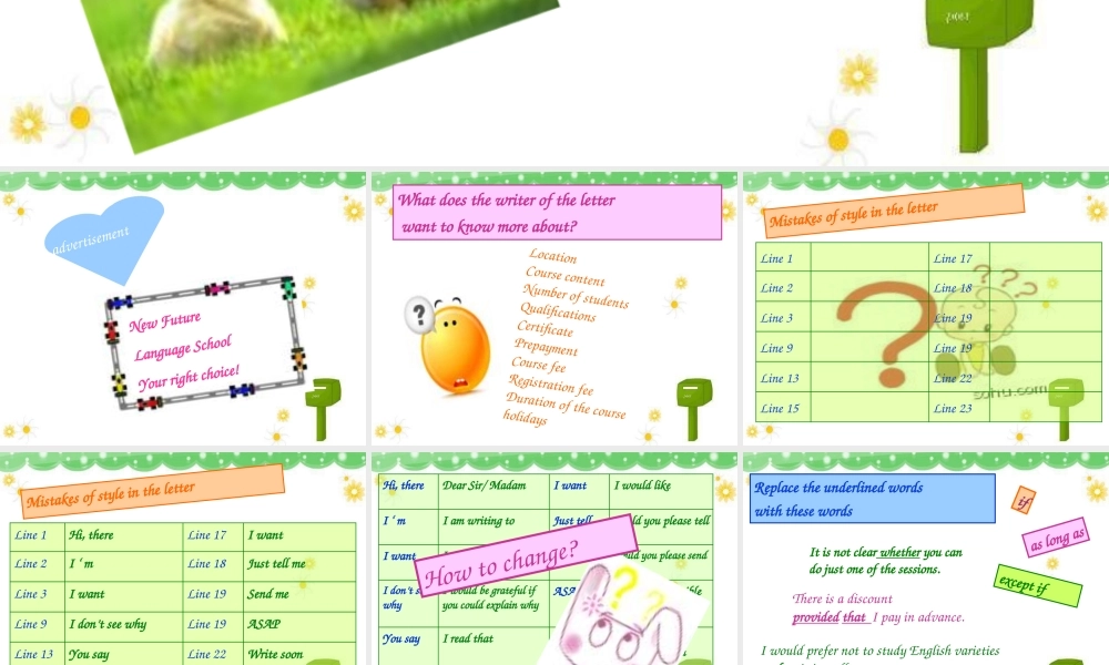 高中英语Unit 19 communication课件北师大版选修7 课件