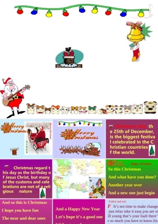 高一英语Christmas 课件