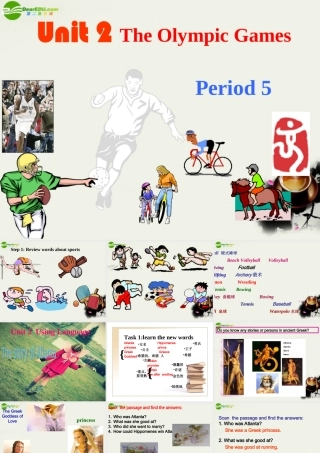 高一英语 U2 Using language课件 粤教版必修2 课件