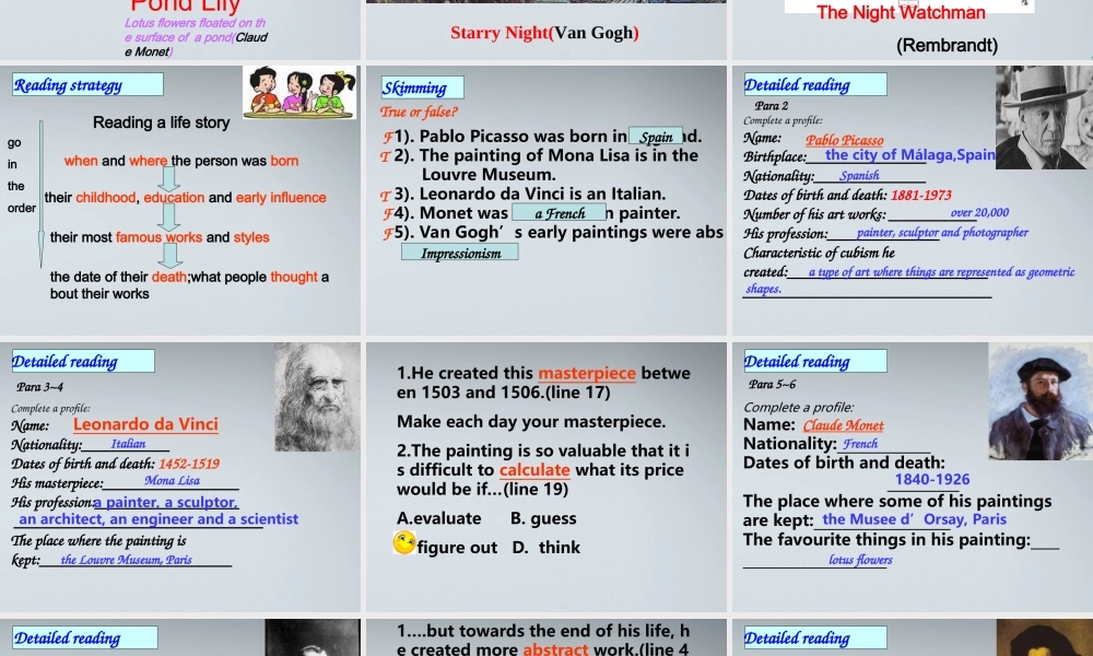 高中英语 m8u3-reading2课件 牛津版选修8 课件