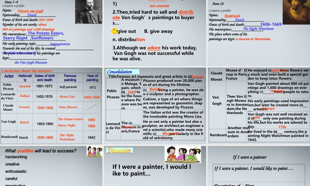 高中英语 m8u3-reading2课件 牛津版选修8 课件