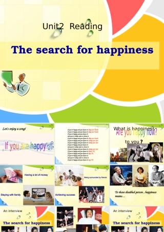 Reading(1)：Thesearchforhappiness