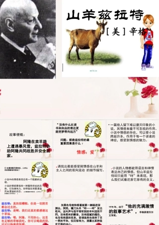 高中语文(山羊兹拉特)课件4 新人教版选修 课件