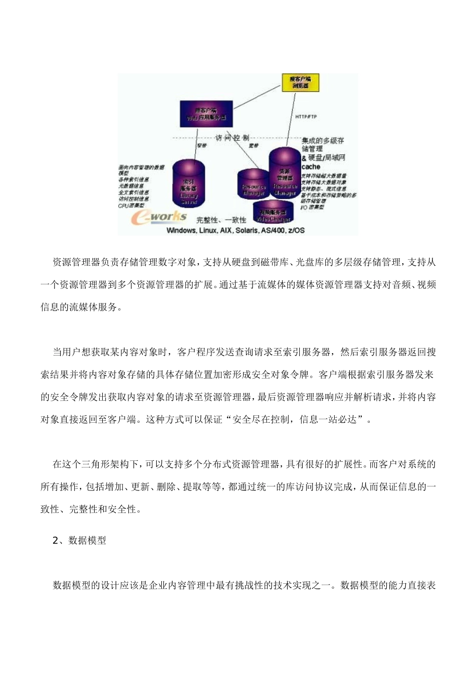 企业内容管理软件的核心技术及应用方向_第3页