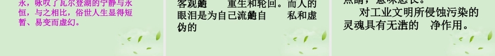 高中语文 (神的一滴)课件3 苏教版必修1 课件