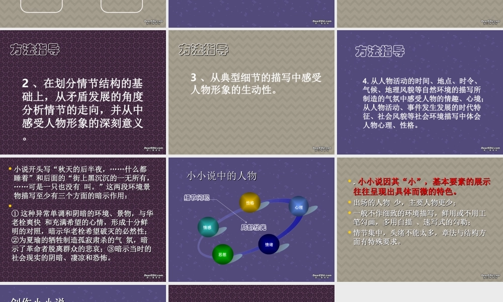 高中语文小小说阅读和写作课件 人教版 课件