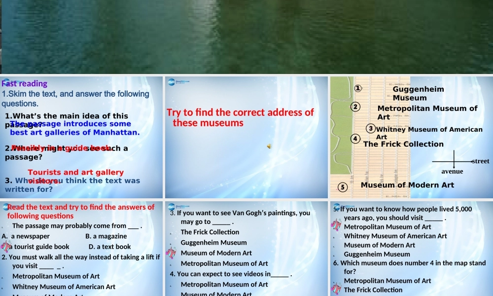 高中英语 unit 1 using language课件
