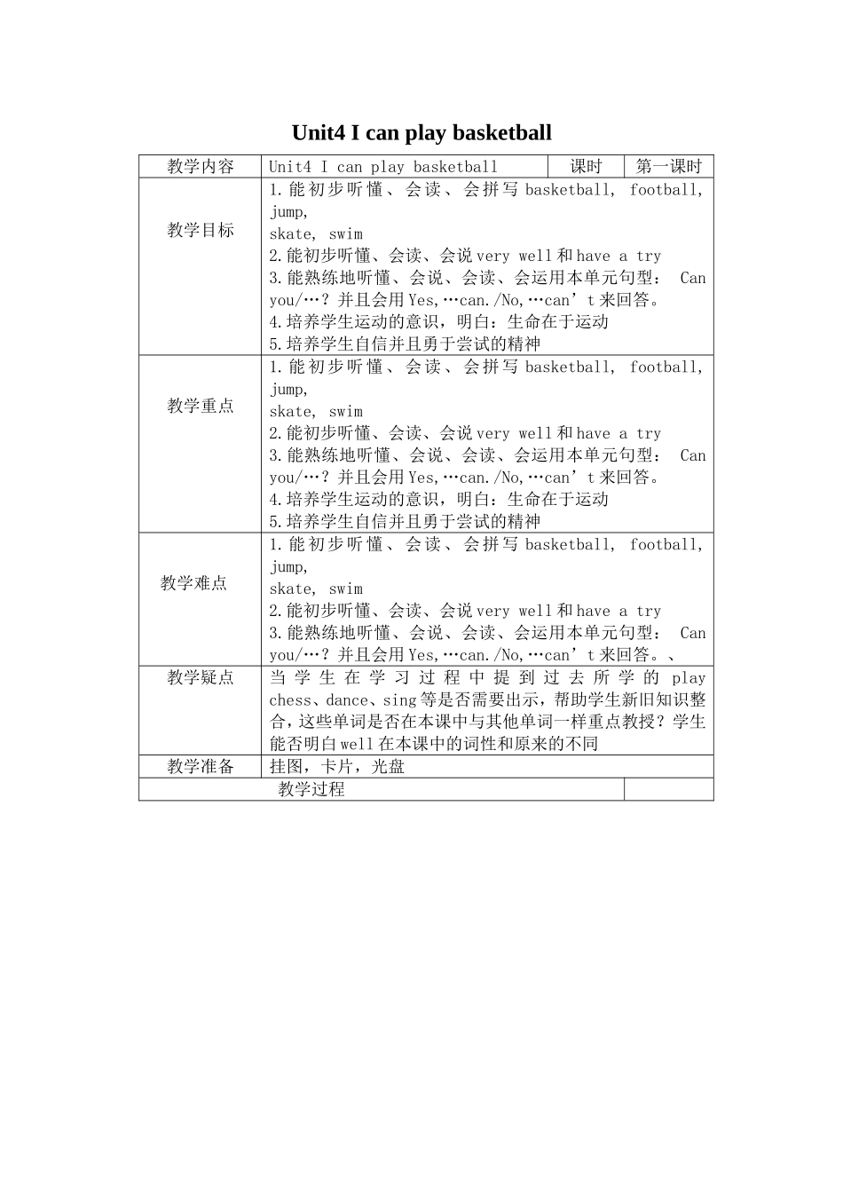 Unit4Icanplaybasketball_第1页