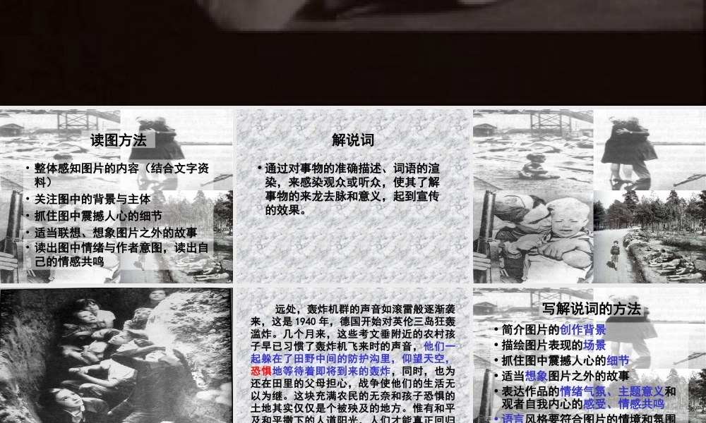 高一语文图片两组课件