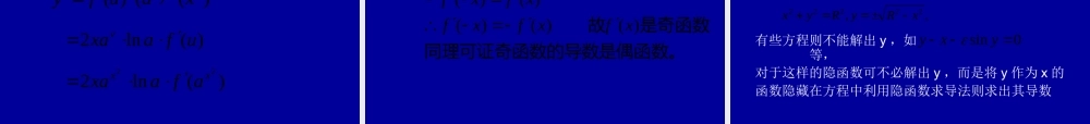 高中数学理科选修几种常见函数的导数课件2 课件