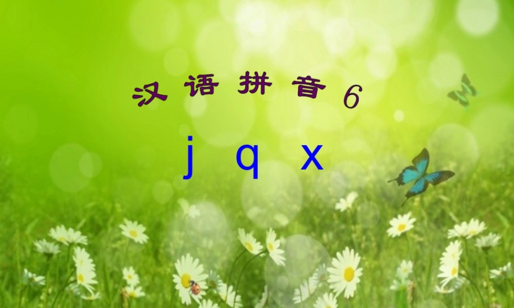 《jqx》教学课件1
