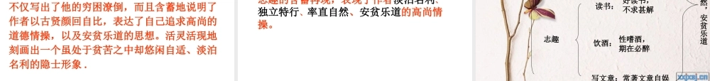 22五柳先生传