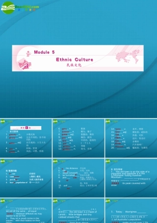 高三英语一轮复习 第五单元课件 (外研山西专版)选修7 课件