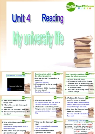 高三英语 模块11 unit4 reading课件 牛津版选修11 课件