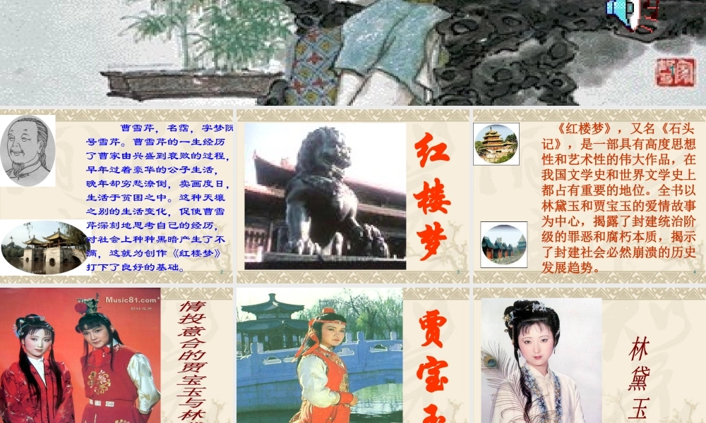 林黛玉进贾府 高二语文林黛玉进贾府课件[整理二套]人教版 高二语文林黛玉进贾府课件[整理二套]人教版