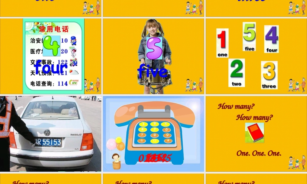 Lesson-15-Numbers-1-5-课件2