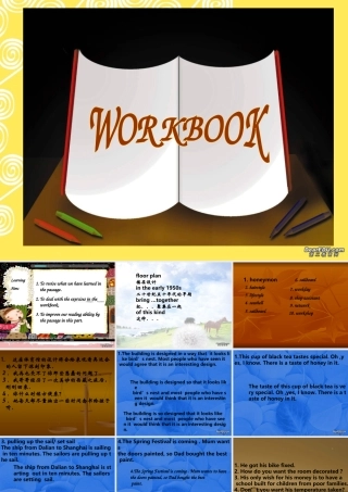 高二英语Unit3 workbook 人教版 课件