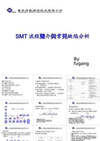 SMT流程简介与常见缺陷分析