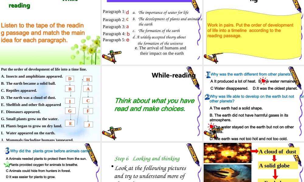 高中英语：Unit4 Astronomy the science of the stars课件(新人教版必修3) 课件