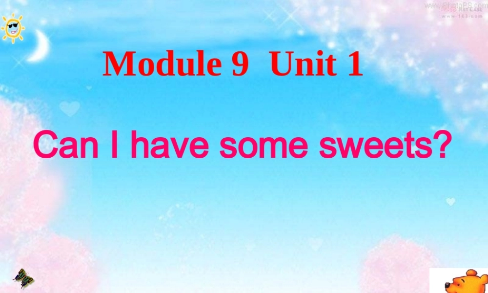 四年级M6U1canIhavesomesweets-外研社(三起)