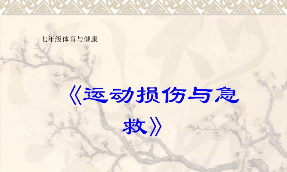 球类运动中常见的运动损伤及预防