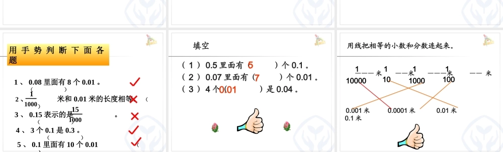 人教2011版小学数学四年级小数的意义PPT-(3)
