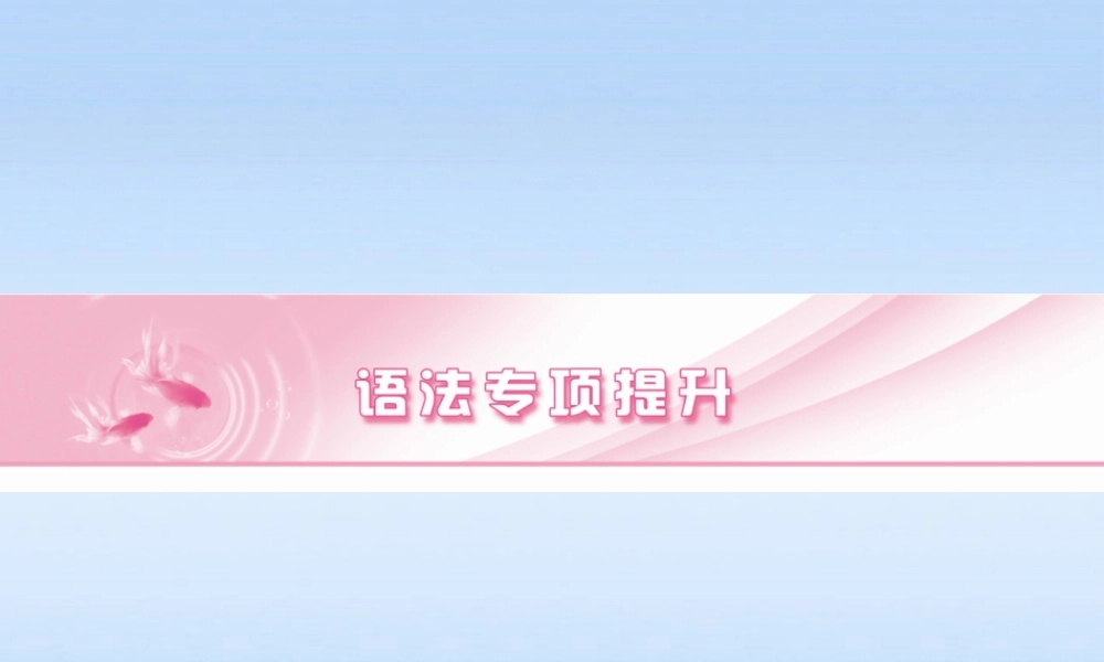 高考英语 语法专项提升定语从句课件