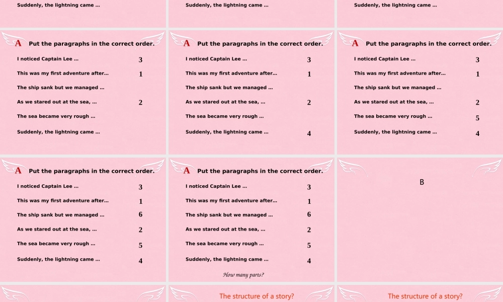 高中英语 Unit 1 The world of our senses task1课件 牛津译林版必修3 课件