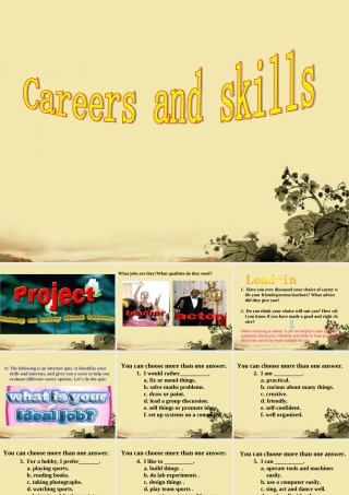 高中英语 模块十一第一单元Project课件 牛津版选修11 课件