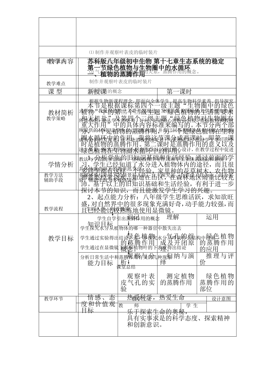 水循环教学设计_第2页