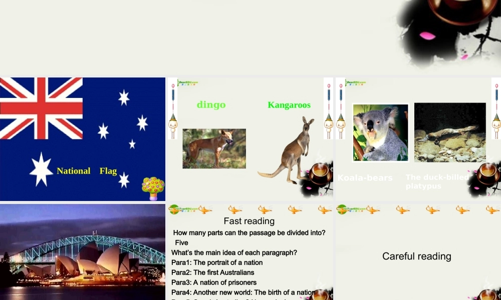 高三英语 unit3 Australia课件 人教版 课件