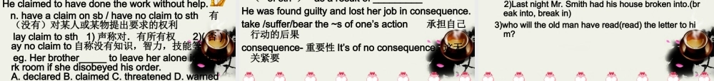 高三英语 unit3 Australia课件 人教版 课件