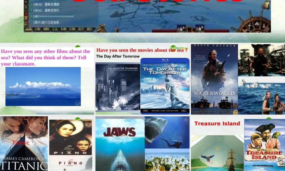 高中英语 Unit7 lesson4 sea stories-课件 2 北师大版必修3 课件