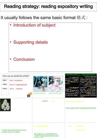 高中英语 Unit1 Advertising Language points精品课件 牛津译林版必修4 课件