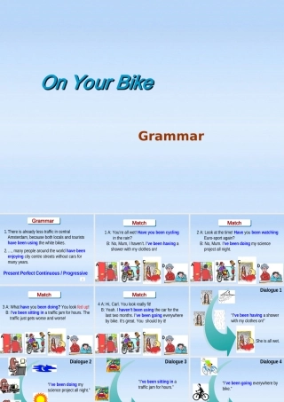 高中英语 Unit9 lesson1 On your bike课件3 北师大版必修3 课件