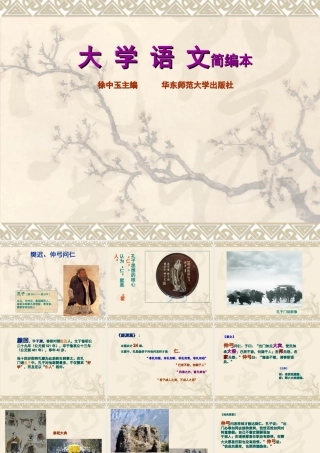 大学语文·徐中玉简编版本1