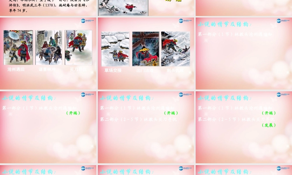 高中语文(1林教头风雪山神庙)课件