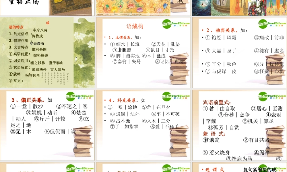 高中语文 英语-中华文化的微缩景观课件 新人教版必修1 课件