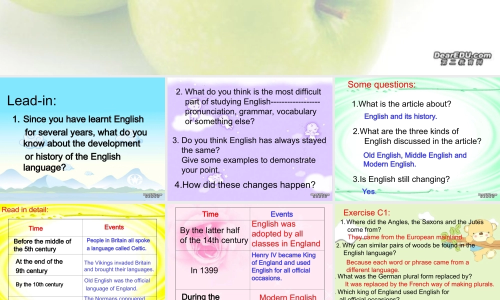 高中英语Unit2 Reading新课标 牛津版 课件