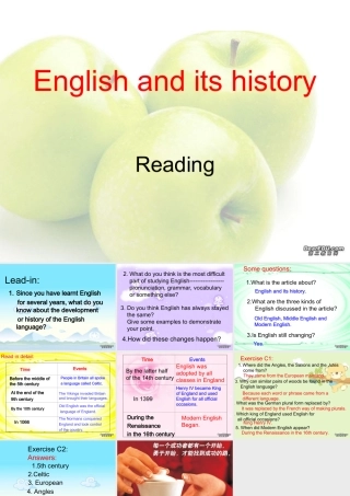 高中英语Unit2 Reading新课标 牛津版 课件